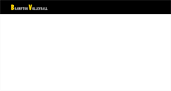 Desktop Screenshot of bramptonvolleyball.ca